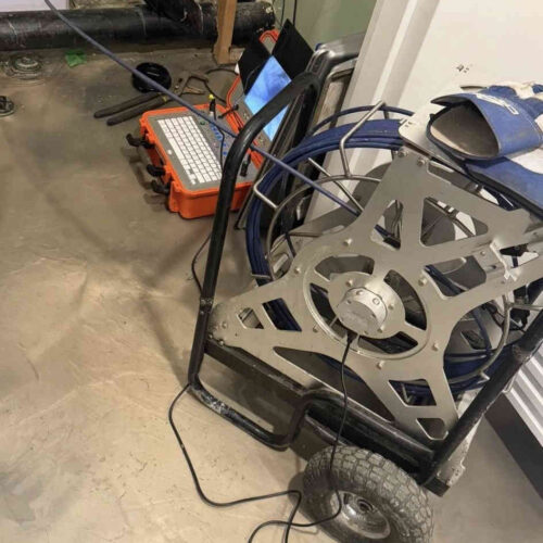 Intervention inspection par caméra